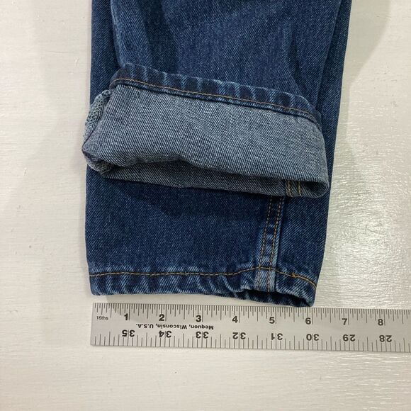 Vintage Levi’s 551 Jeans Women’s 12S Blue Denim Relaxed Tapered 90s Y2K - Picture 12 of 12